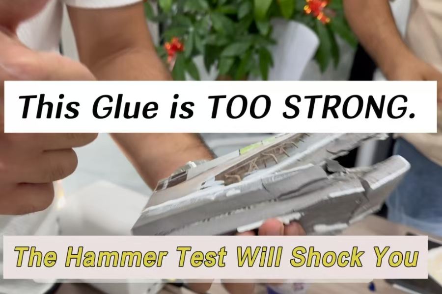 اختبار حد موليبون: ماذا يحدث عندما تلتقي المطرقة بالمادة اللاصقة لدينا؟