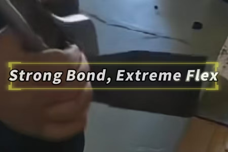 اختبار اللاصق الأكريليكي المرن